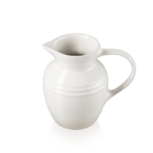 Image showing the Stoneware Breakfast jug, 600ml, Meringue product.