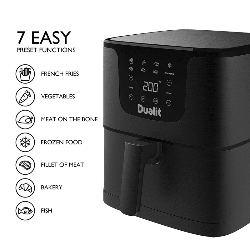 AirFryer, 5.5L, Black