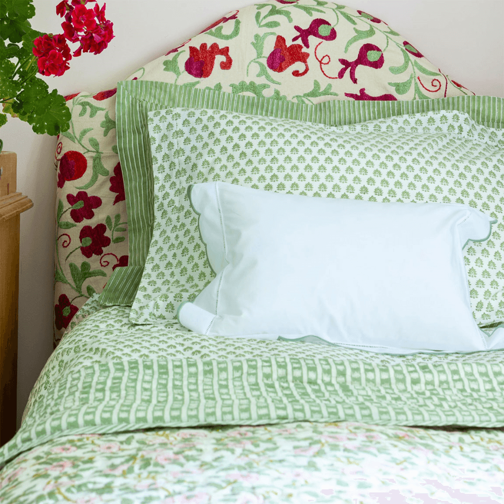Pomily Baby Boudoir Pillow, Green