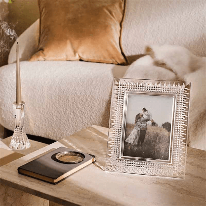 Lismore Diamond Picture Frame, 5" x 7", Clear