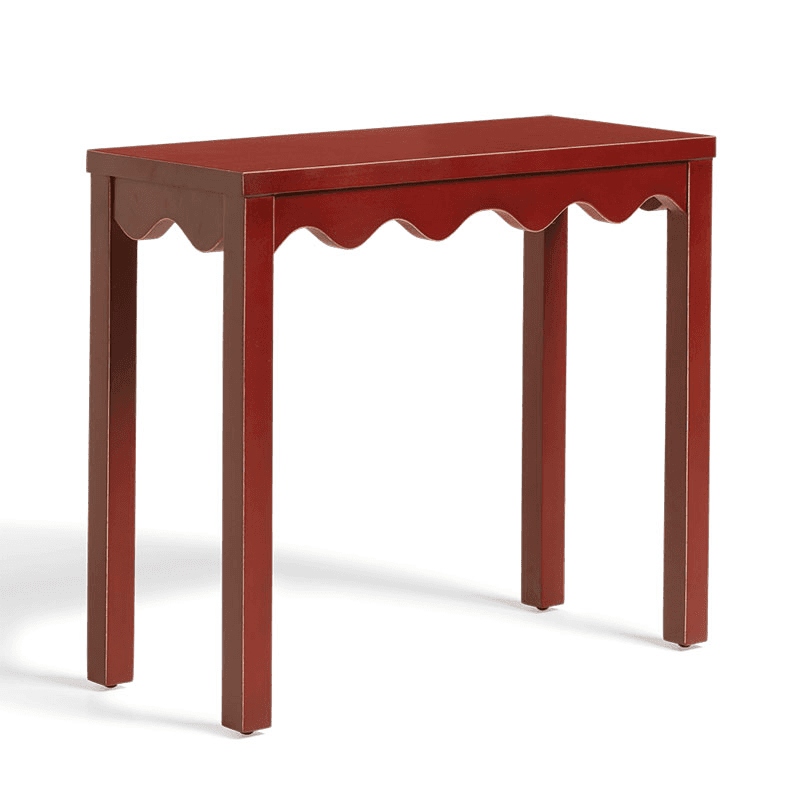 Talasa Side Table, Red
