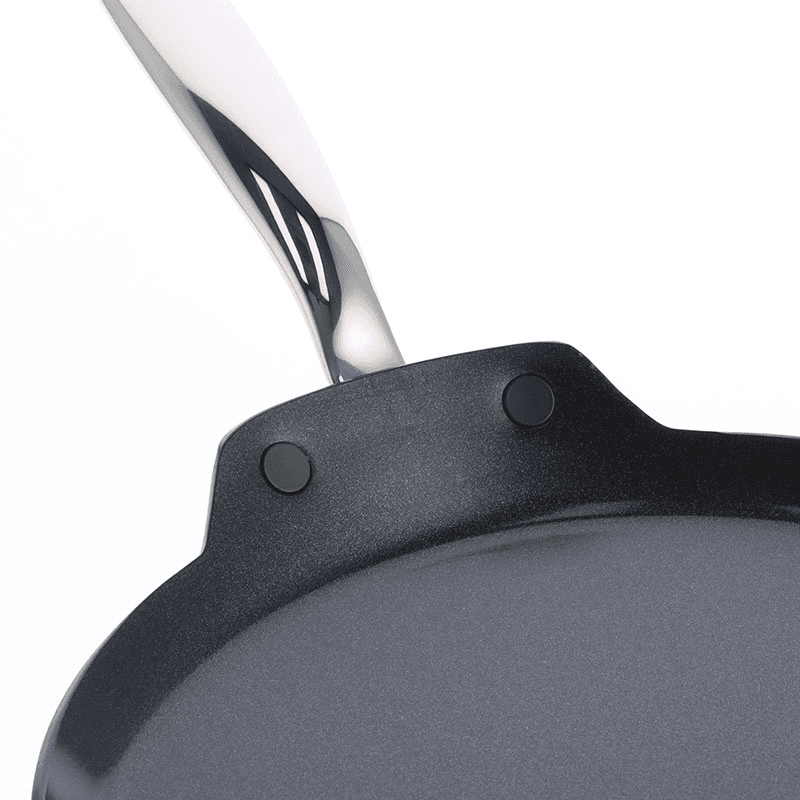 Barcelona Pro Non-Stick  Pancake Pan, 28, Black