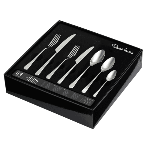 Image showing the Iona Bright 84 piece cutlery set, Stainless Steel product.