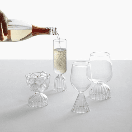 Image showing the Tutu Bowl/Water Glass, 280ml, Clear product.