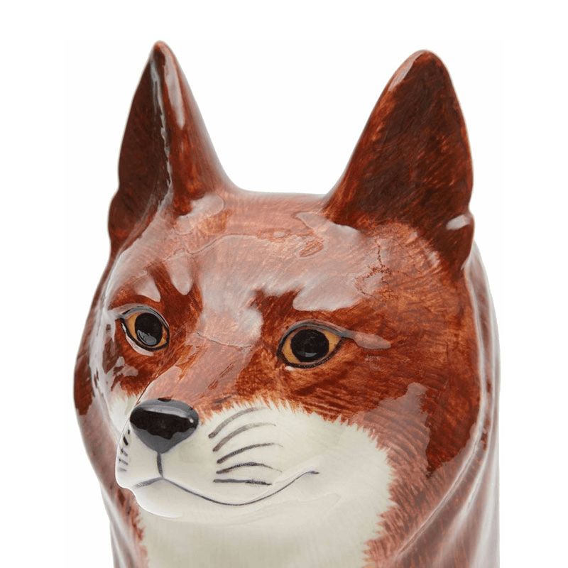 Fox Large Flower Vase, H28cm, Brown