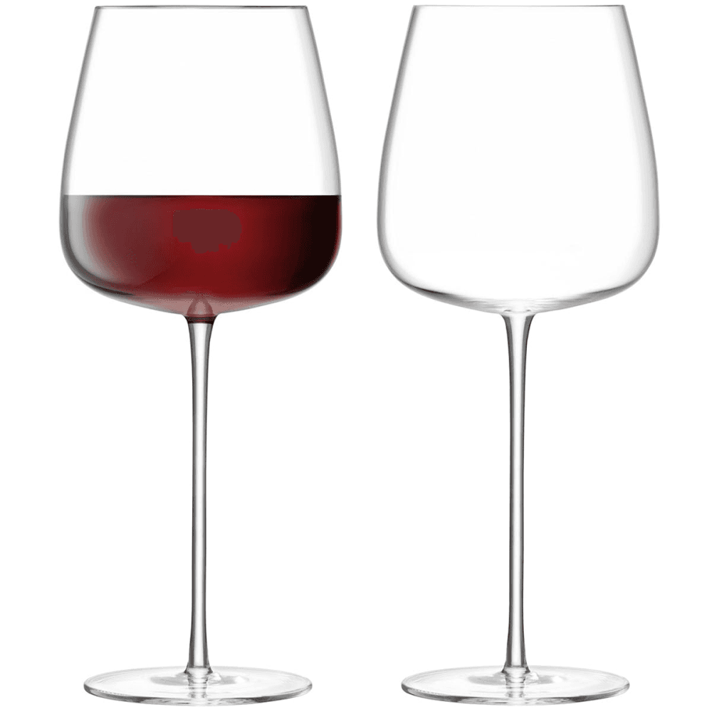 Wine Culture Pair of red wine goblets, 715ml, clear
