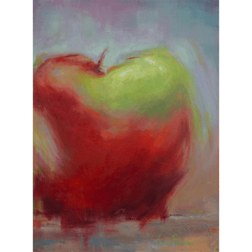 Image showing the Juicy Framed Oil Painting on Board, 76 x 94cm, Red product.