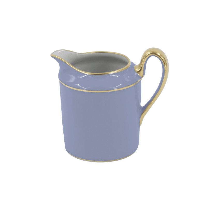 Sous Le Soleil Empire Cream Jug, 150ml, Matt Gold Classic Ice Blue