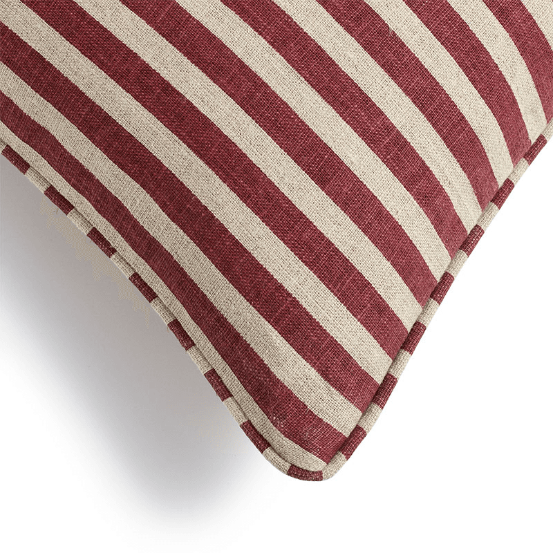 Odonata Cushion Cover, 51 x 51cm, Red Madder