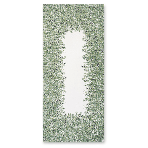 Image showing the L'Olivier Tablecloth, L165 x W300cm, Green product.