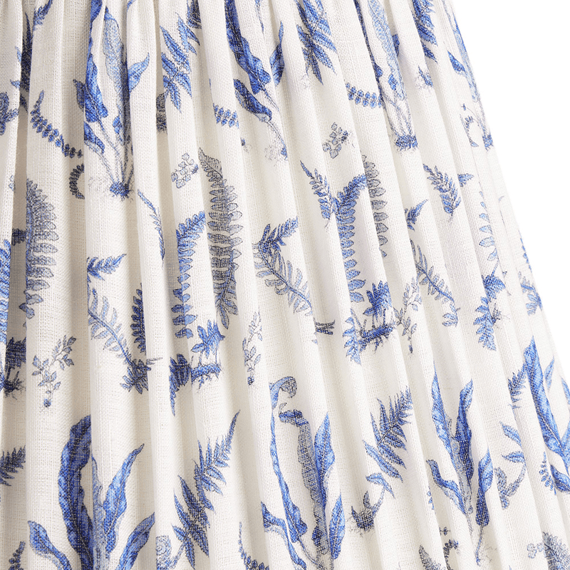 Empire Straight Shade Ferns Linen By GP & J Baker, 30cm, Jubilee