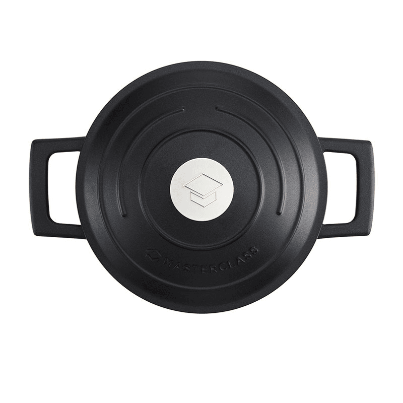 Cast Aluminium Casserole Dish, 1.4L, Black