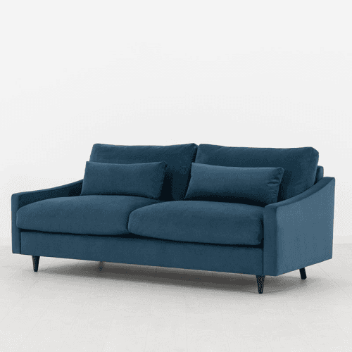 Image showing the Model 07 Velvet 3 Seater Sofa, Teal product.