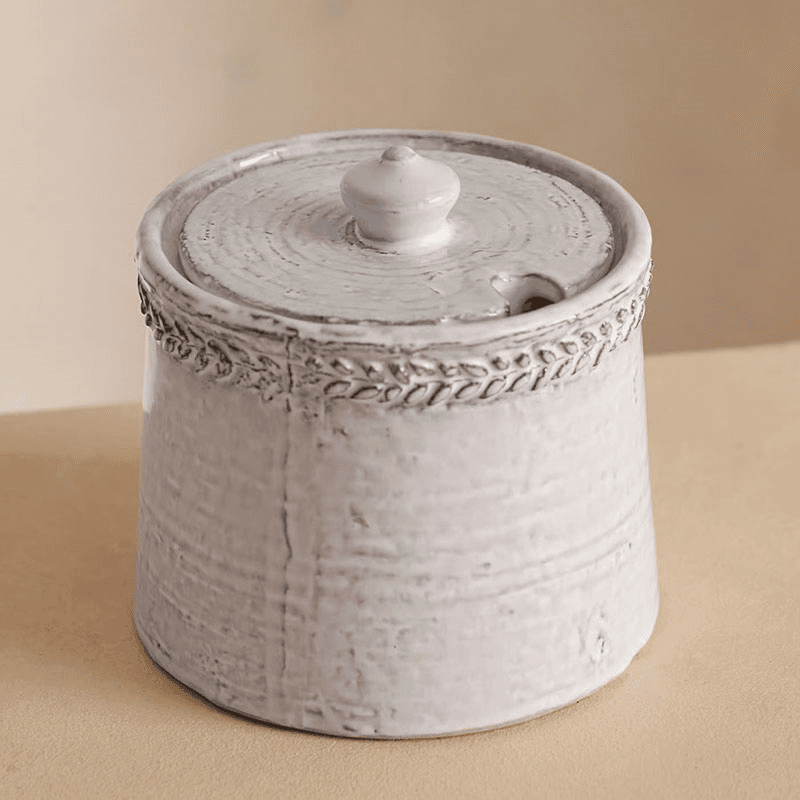 Hillcrest Sugar Dish, D11cm, White
