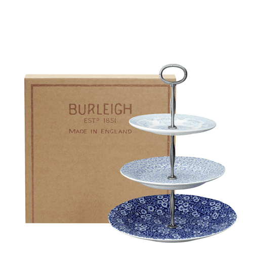 Image showing the 3 Tier Cake Stand, H35 x D26.5cm, Asiatic Pheasants/Calico/Felicity product.