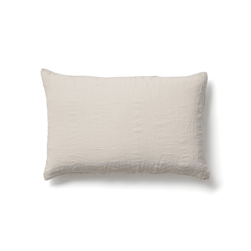 Linen Pillowcase Pair, Standard, Clay