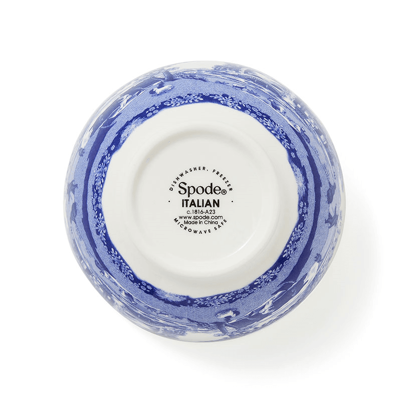 Blue Italian Set of 4 Dip Bowls, D10cm, Blue