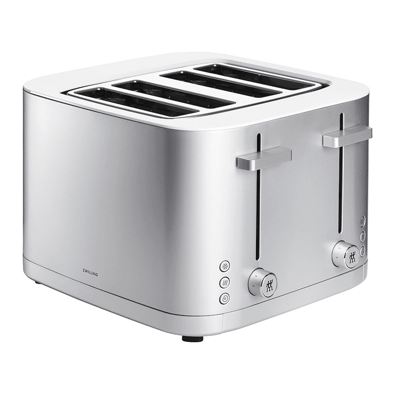 Enfinigy 4 Short Slot Toaster, Silver