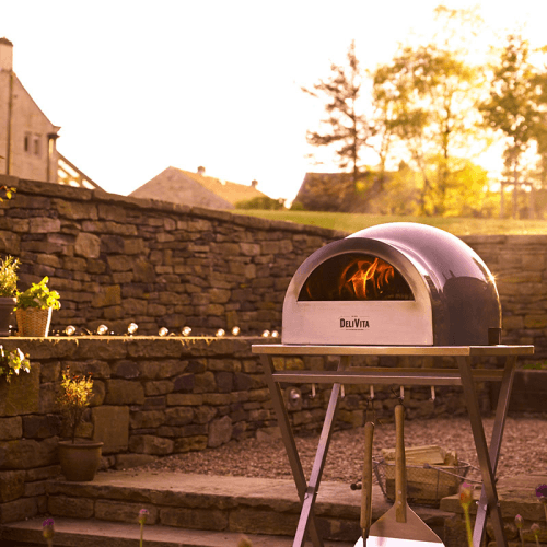 Image showing the Wood-Fired Pizza Oven, Hale Grey product.