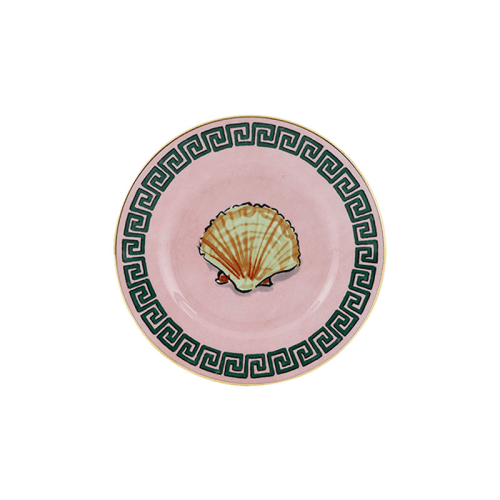 Image showing the Il Viaggio Di Nettuno Plate, D16cm, Pink product.