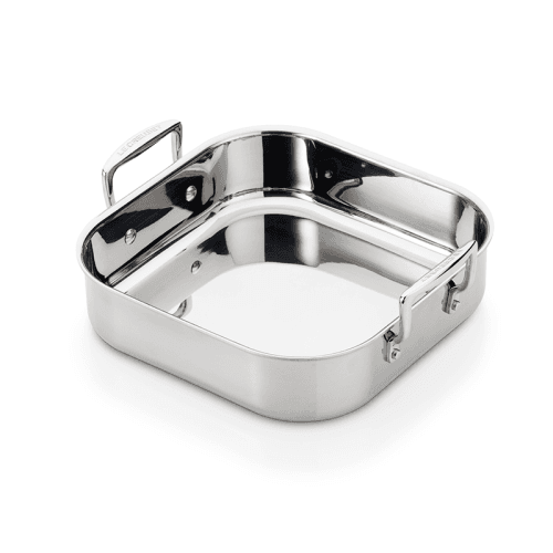 Image showing the Classic 3-ply Square Roaster, 26cm, Stainless Steel product.