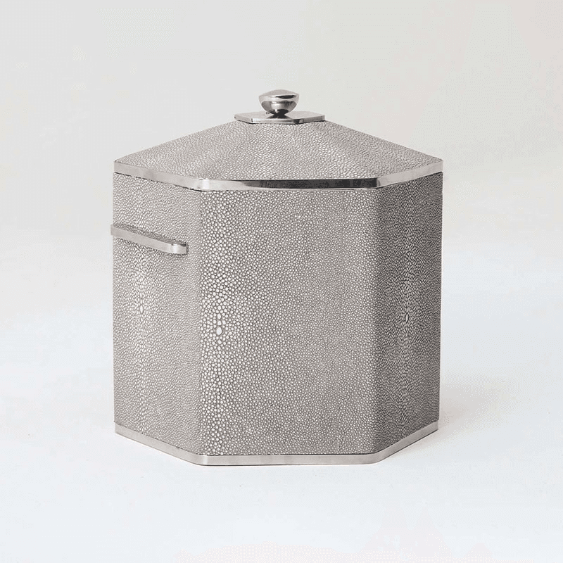 Ice Bucket, Barley Shagreen