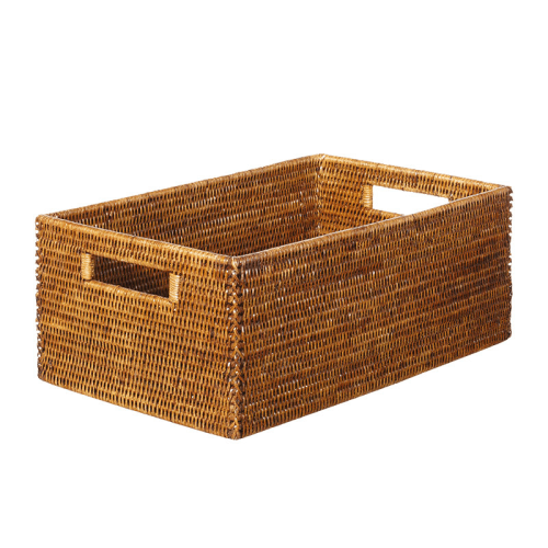 Image showing the Rattan Delta box, 60 x 40 x 20cm product.