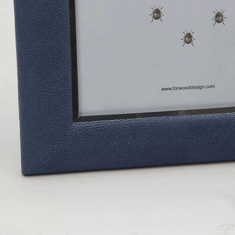 Bella Photo  Frame, 10 x 8", Nile Blue Shagreen