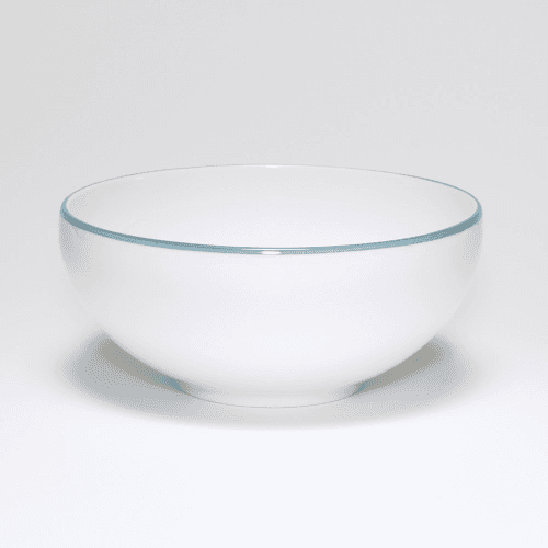 Image showing the Breakfast Bowl, D15cm, Duck Egg Rim product.