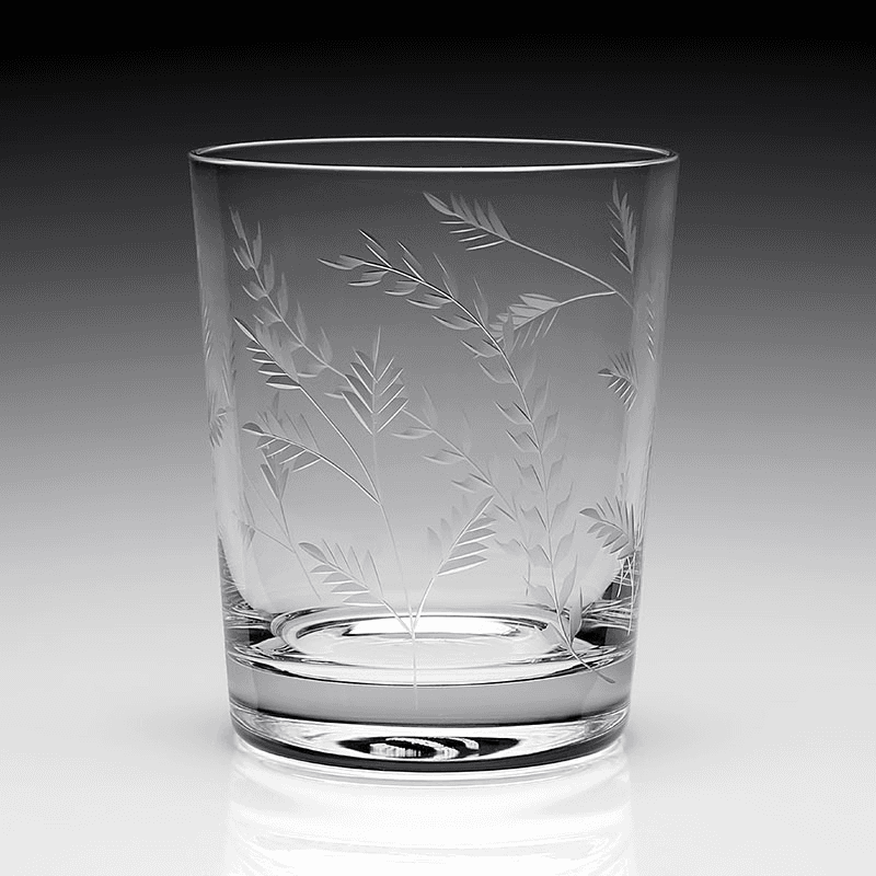Daisy B Tumbler Double Old Fashioned Glass, 360ml, Clear