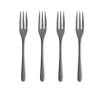Image showing the Cake Fork Set, PVD Stainless Steel, Set of 6 product.