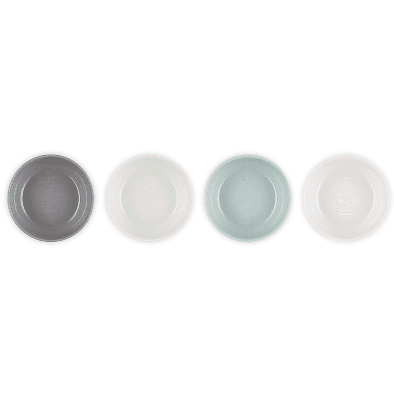 Stoneware Coupe Set of 4 Cereal Bowl, Multi