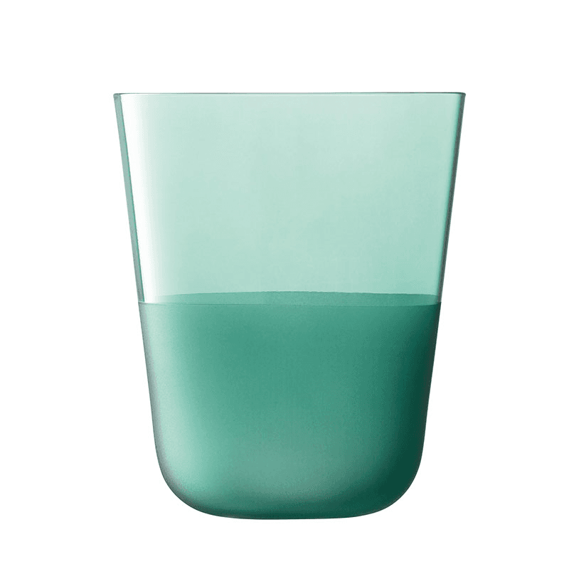 Arc Contrast Set of 2 Tumblers, 380ml, Ocean