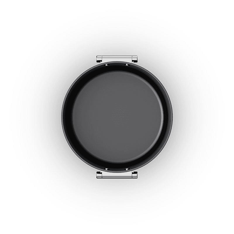Space Folding Stock Pot & Lid, 25cm, Midnight Blue