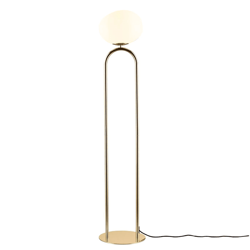 Shapes Floor Lamp, H135cm, Brass