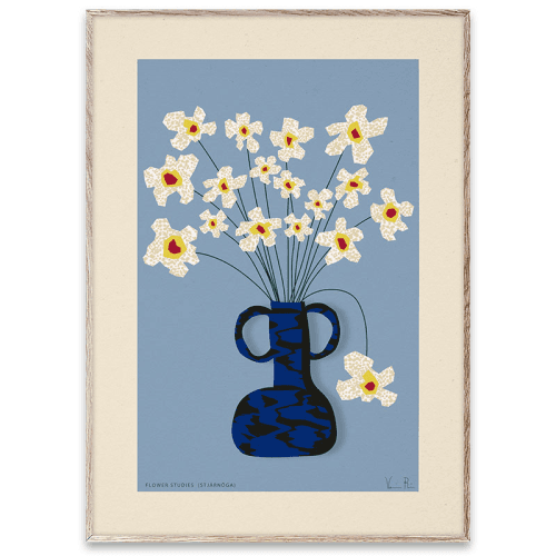 Image showing the Flower Studies 04 (Stjärnöga) Art Print, 50 x 70cm product.