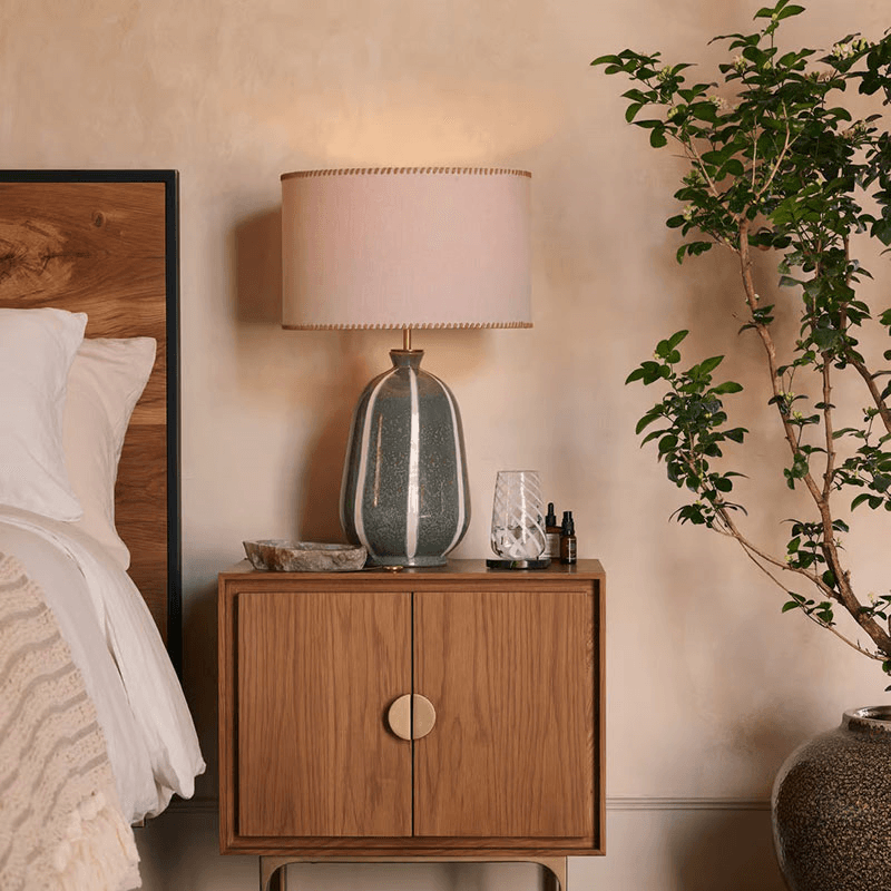 Sadie Table Lamp, H64.5cm, Blue