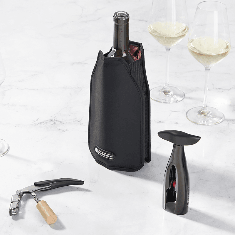 Wine cooler sleeve, Black