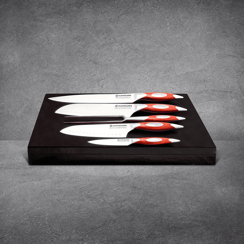 Gourmet Knife Set, Rosewood, 5 piece