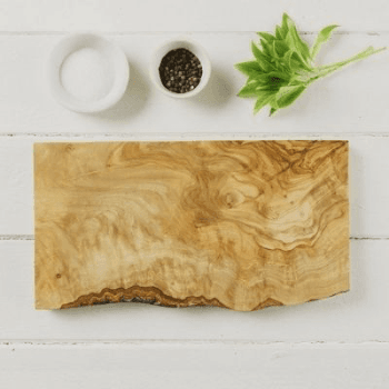 Image showing the Chopping Board, Rectangular, Olive Wood, Rustic product.