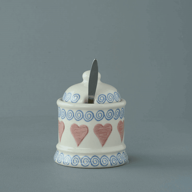 Hearts Jam pot