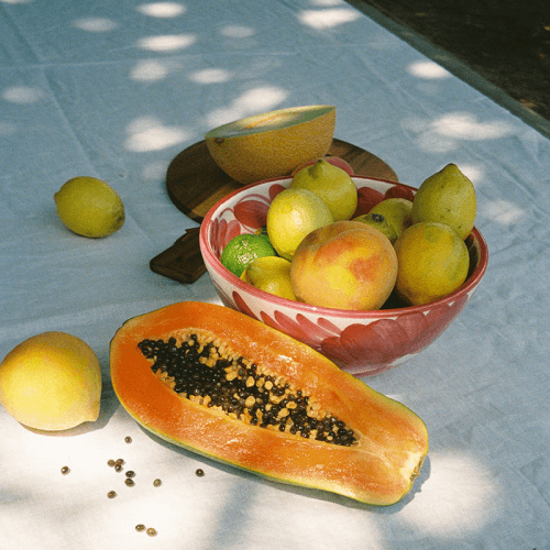 Image showing the Florita Serving Bowl, D28cm, Grenadine product.