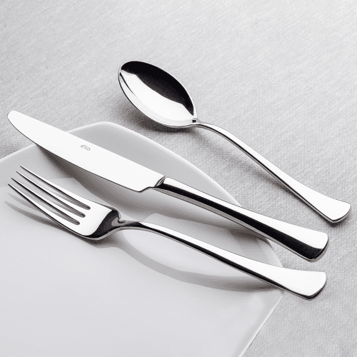 Image showing the Aquila 16 piece cutlery set, Mirror Finish Polished product.
