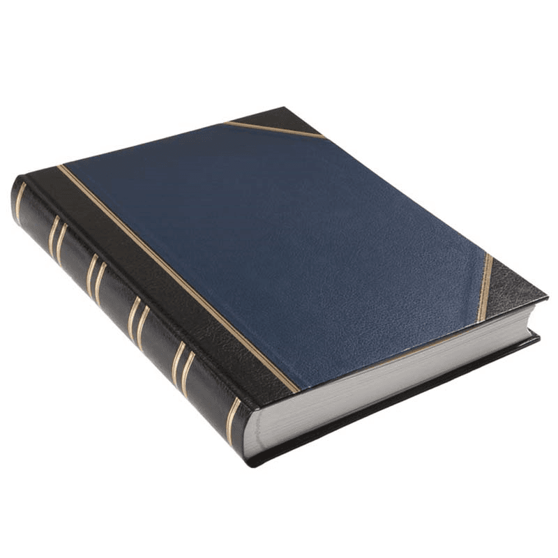 Large Portrait Photograph Album, L39.4 x W30.5cm, Blue