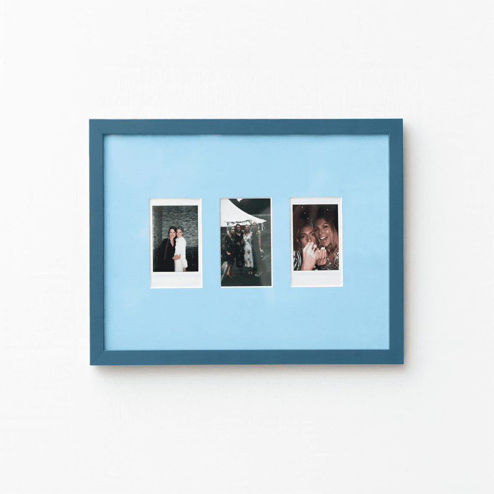 Marco A4 Frame and Instax Mini x 3 Picture Frame Mount