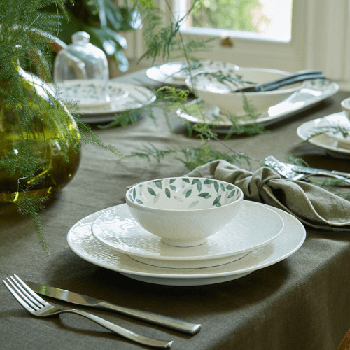 Image showing the Carve White Small Plate, D17.5cm product.