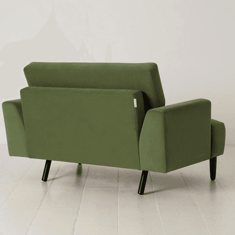 Model 05 Velvet Love Seat, Vine