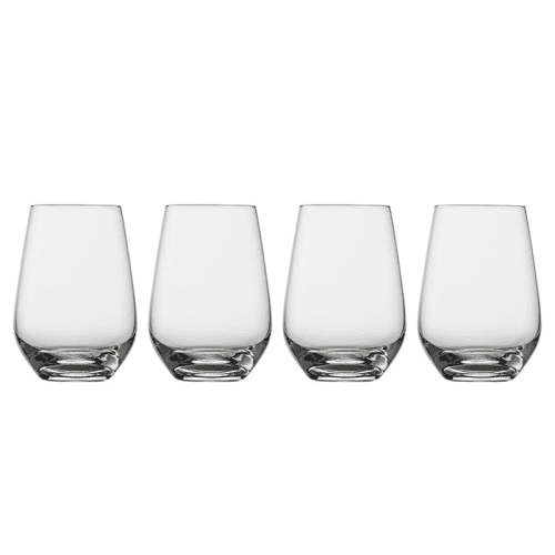 Image showing the Vivo Voice Set of 4 Highball Glasses, 290ml, Clear product.