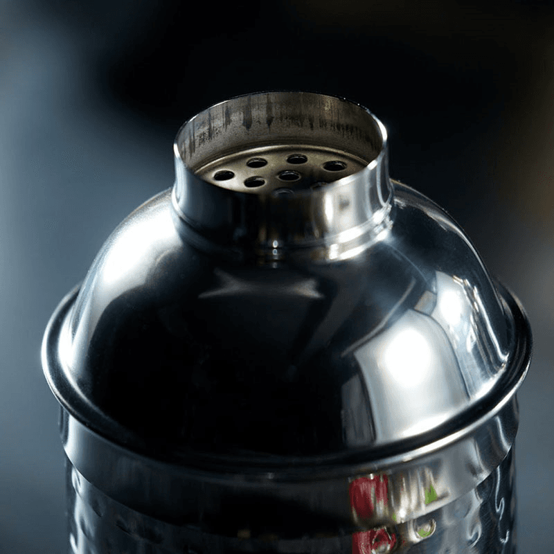 Luxury Cocktail Shaker, 700ml, Hammered Metal