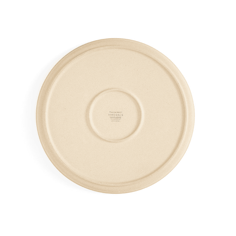 Minerals Set of 4 Dinner Plates, D26.5cm, Aqua